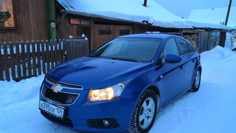 Шевроле круз синий