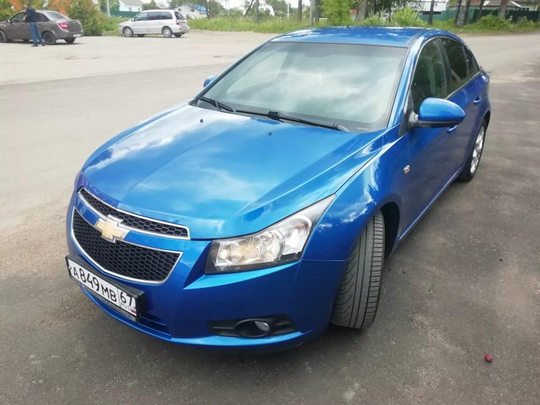 Chevrolet Cruze 2011 синий
