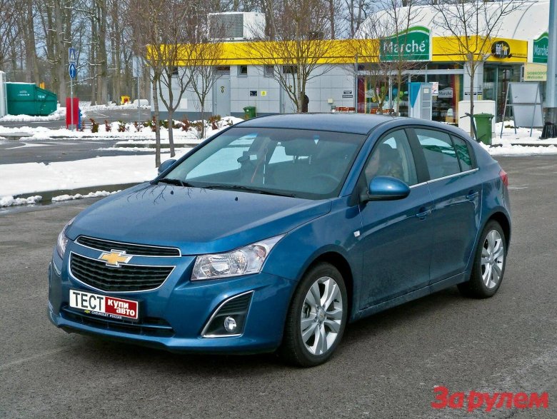 Chevrolet Cruze 2012 темно синий
