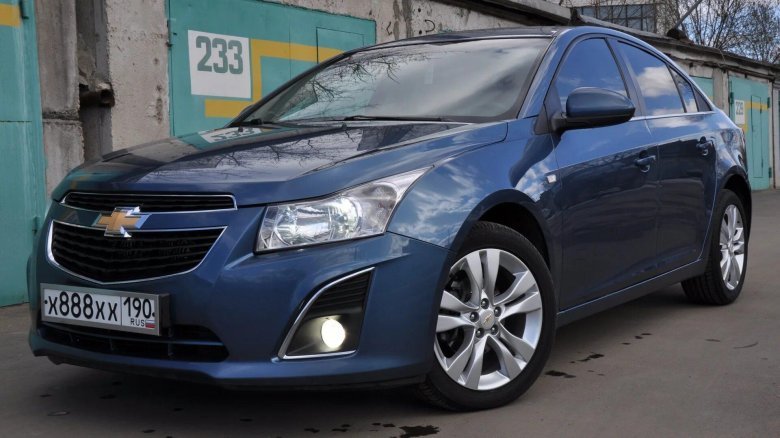 Chevrolet Cruze синий металлик