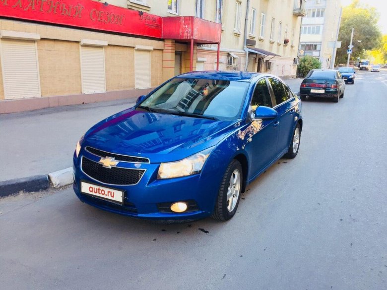 Chevrolet Cruze 2011 синий