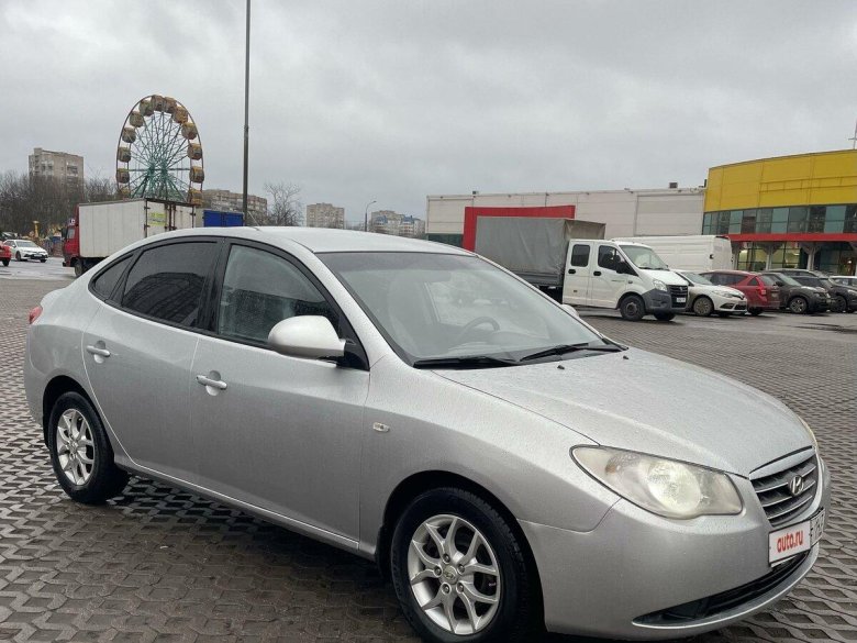 Хендай элантра 2008 серебристая