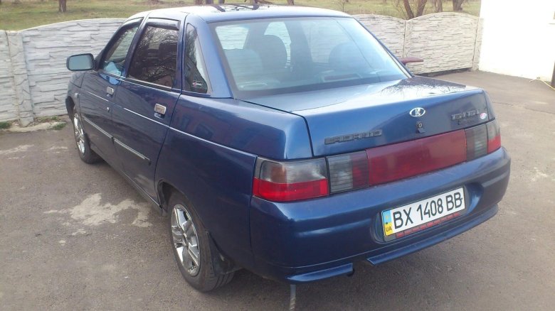 ВАЗ 2110 цвет Ривьера