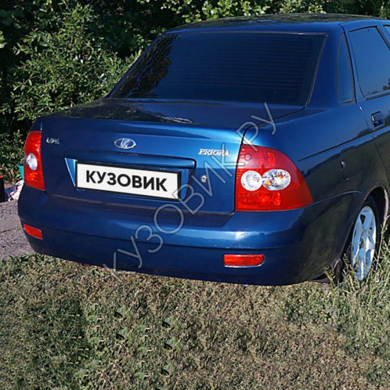 Задний бампер Приора 1