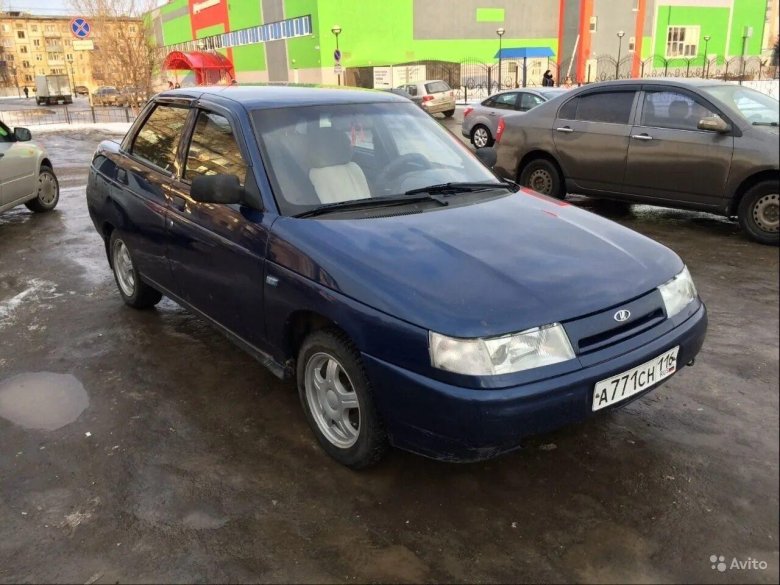 ВАЗ 2110 цвет Ривьера