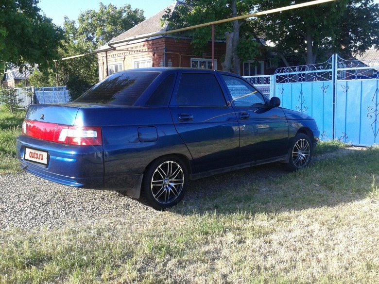 ВАЗ 2110 цвет Ривьера