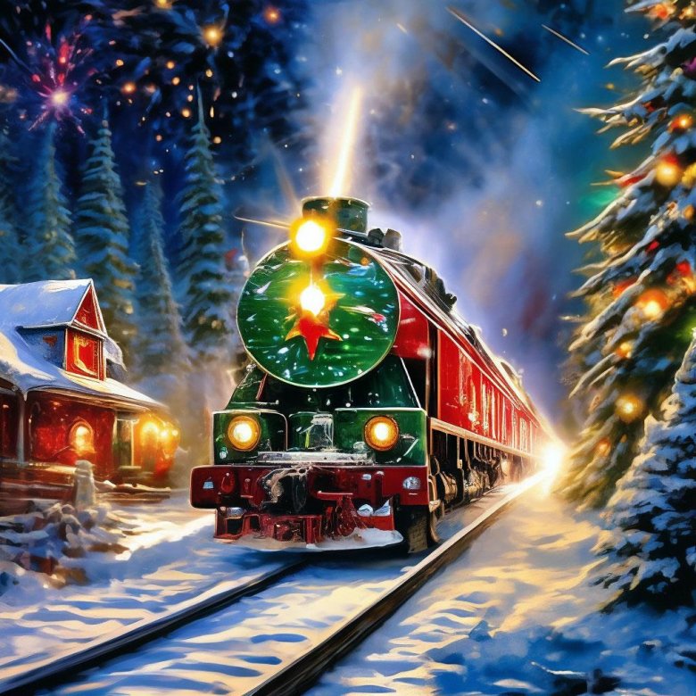 Поезд новый год