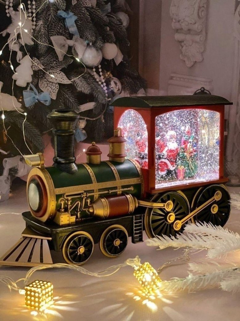 Новогодний паровоз