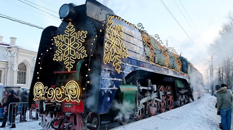 Поезд деда мороза великий устюг