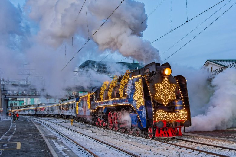 Поезд деда мороза 2025