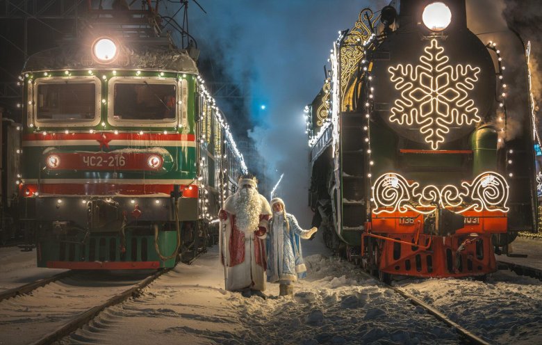 Поезд деда мороза