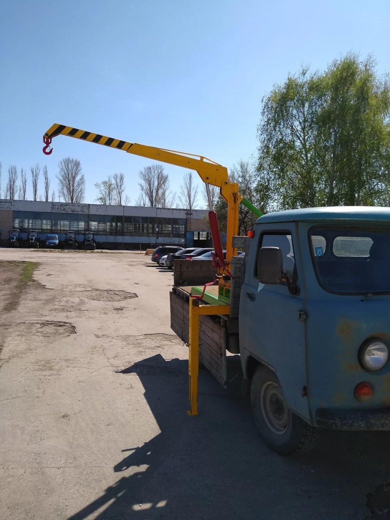 КМУ на УАЗ 3303