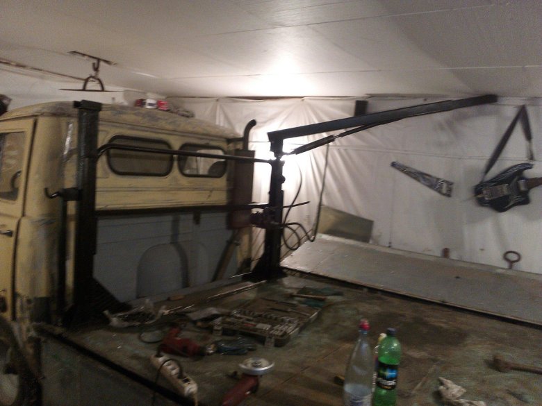 Кран балка на УАЗ 3303