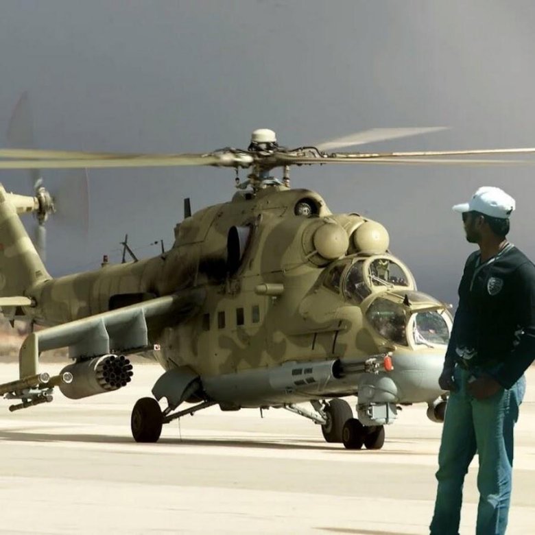 Военный вертолёт ми 24