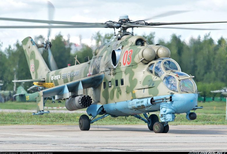 Вертолет "ми-24а"