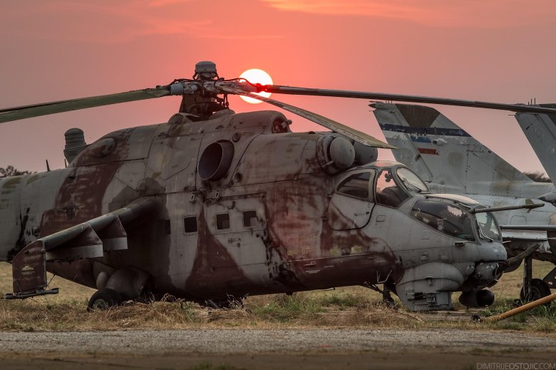 Вертолет "ми-24а"