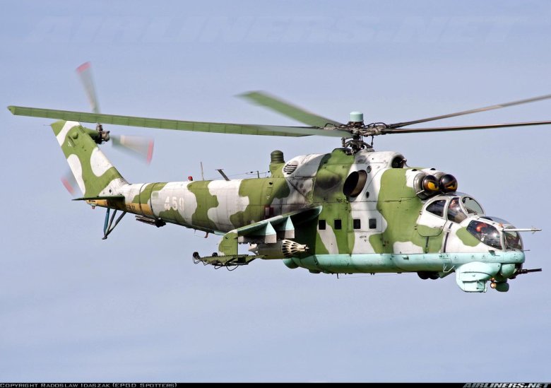 Военный вертолёт ми 24