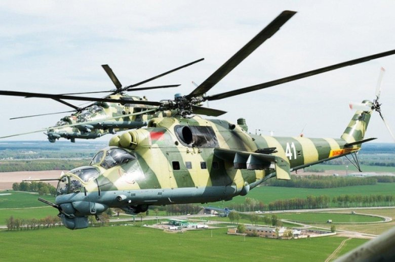 Боевой вертолёт ми 24