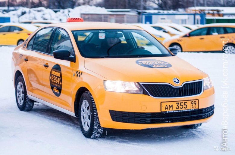 Skoda Rapid 2021 такси