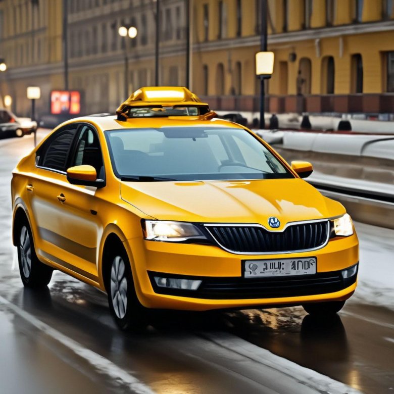 Skoda rapid такси