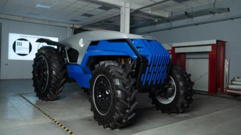 Робот трактор