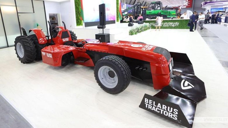 Болид из трактора МТЗ