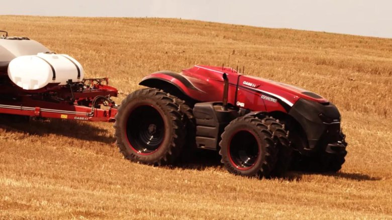 Беспилотный трактор Case Magnum