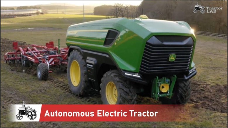 John Deere Sesam трактор Electric