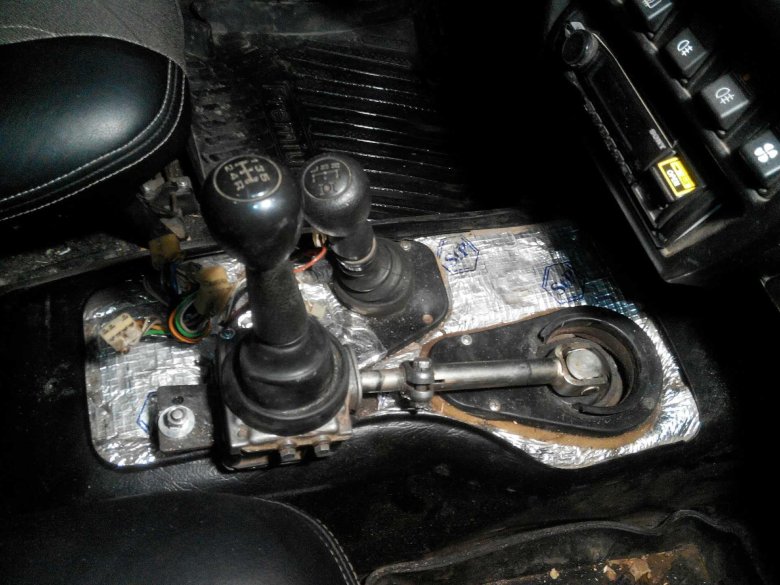 Кулиса КПП Нива Шевроле