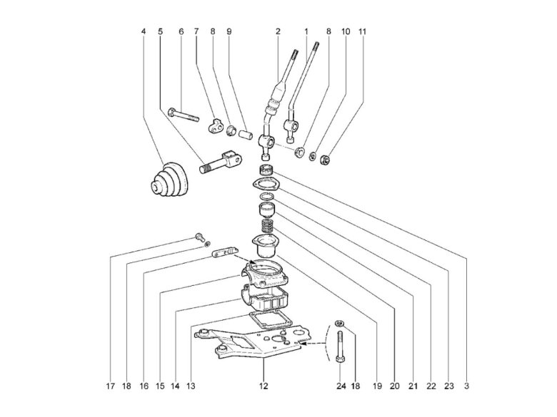 Привод механизма переключения передач 2123 Каталожный номер