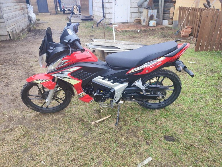 Шторм индиго кросс 125сс