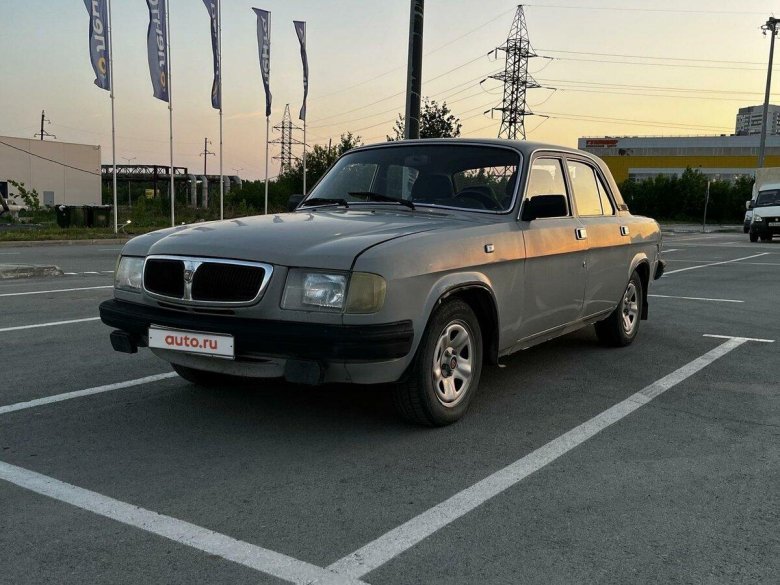 Волга газ 3110 серый