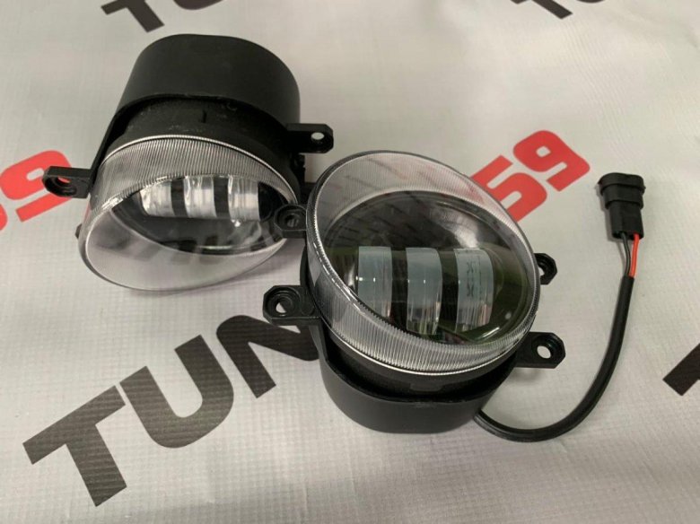 Противотуманные фары led линза 50w для Toyota Corolla