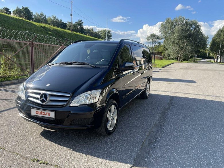 Мерседес виано черный