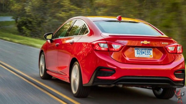 Chevrolet Cruze 2017 седан