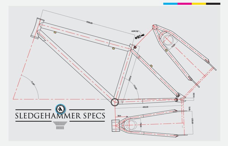 Чертеж рамы бмх