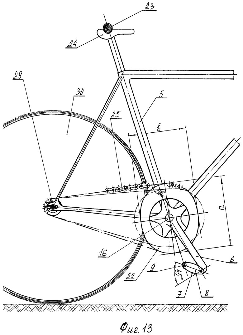 Каретка велосипедная чертеж