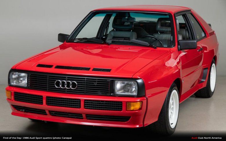 Audi Sport quattro 1986