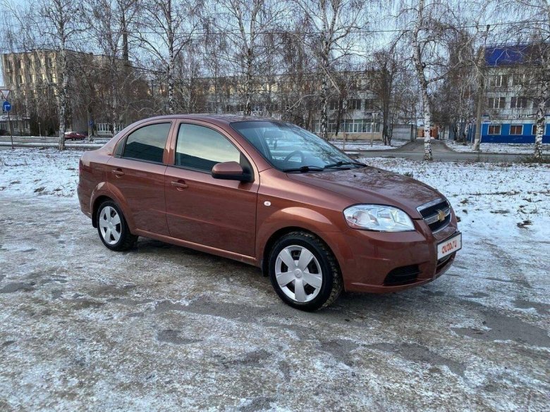 Шевроле седан 2008 авео красна