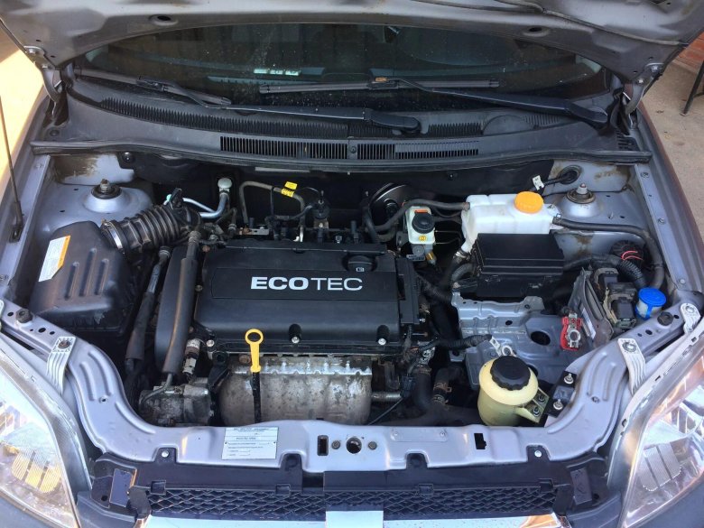 Шевроле Авео 2008 двигатель 1.2