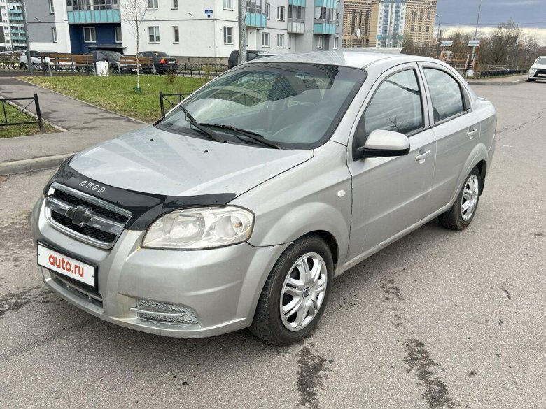 Chevrolet aveo i рестайлинг