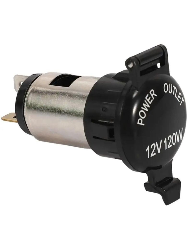 Крышка на розетку металлическая