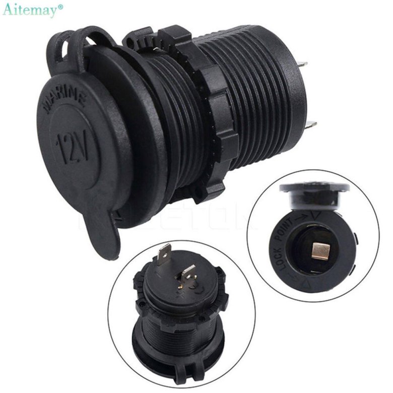 Гнездо прикуривателя USB 12v