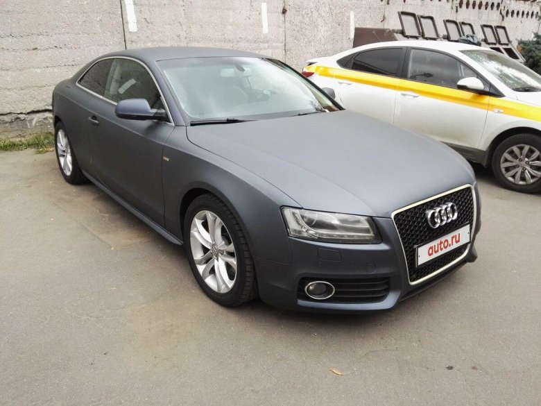 Ауди а5 серая
