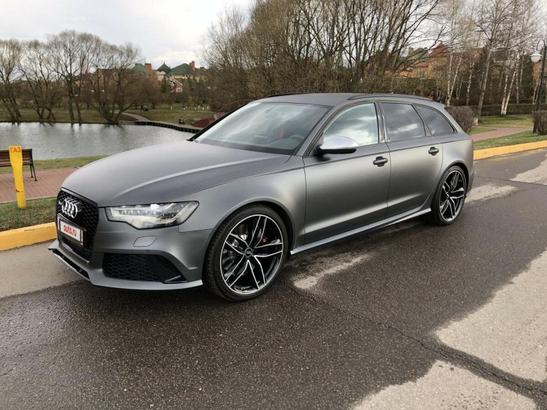 Ауди РС 6 серый матовый