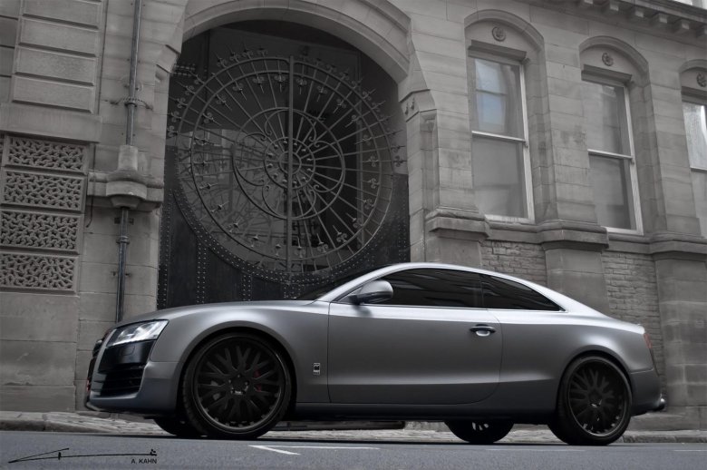 Audi a5 Tuning Black Matte