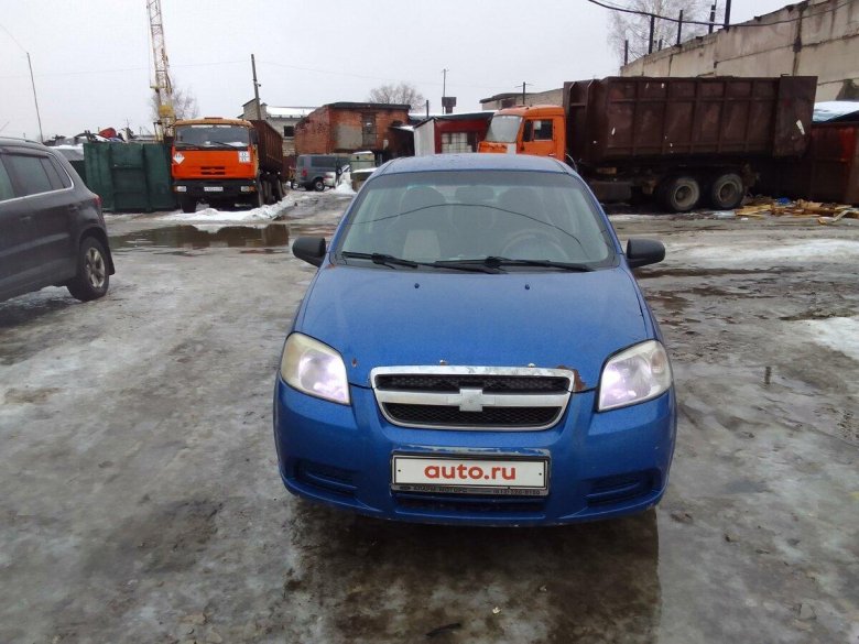Chevrolet aveo i рестайлинг