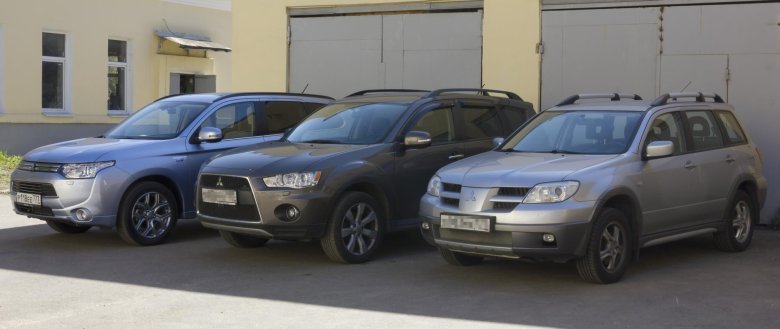 Митсубиси Аутлендер 1 поколения