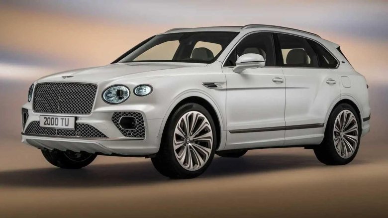 Bentley Bentayga 2022 зеленый