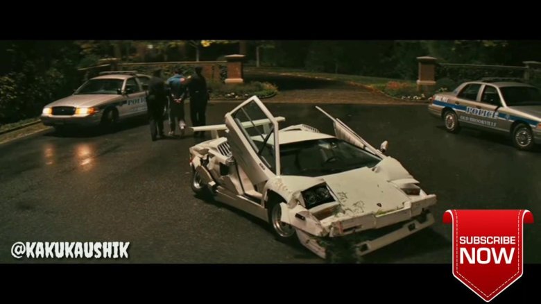 Волк с Уолл стрит машина ди Каприо